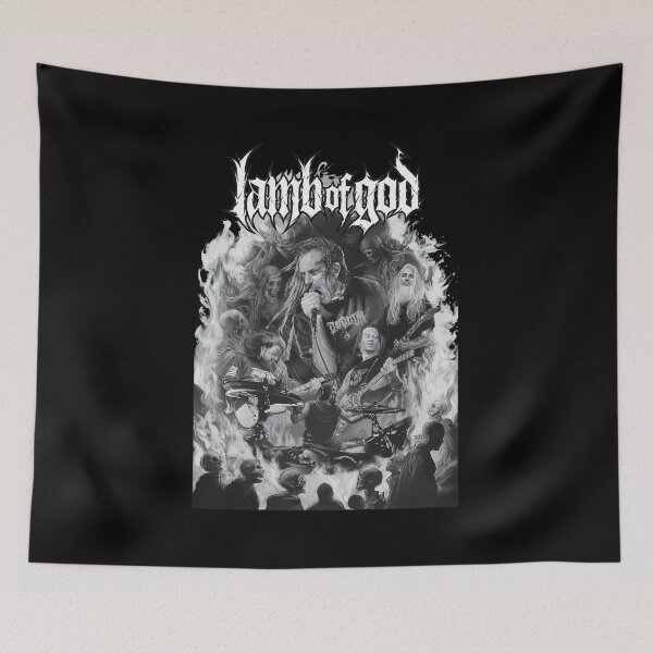 Item preview, Intense Metal Band Portrait Art Fire  designed and sold by TAYLORBROWSD.