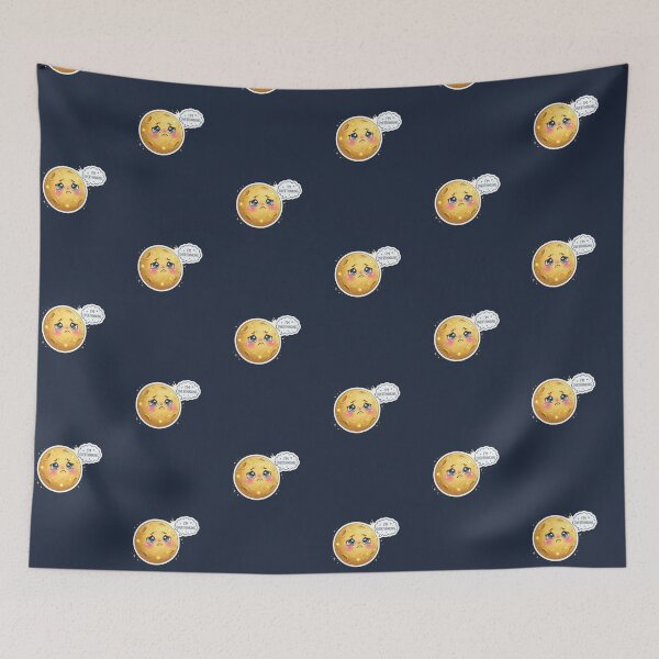 Item preview, I’m Overthinking Kawaii Moon designed and sold by Cerys-GS.