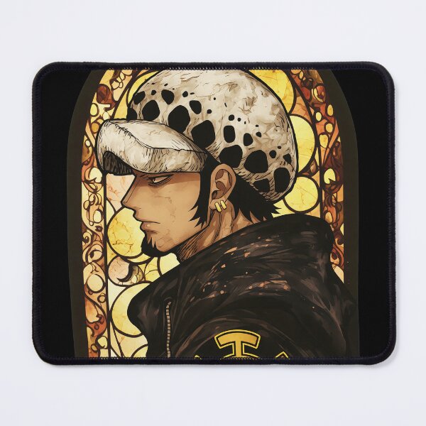 Item preview, Stained Glass Portrait of a Pirate Captain designed and sold by MCKENZIENAVR.