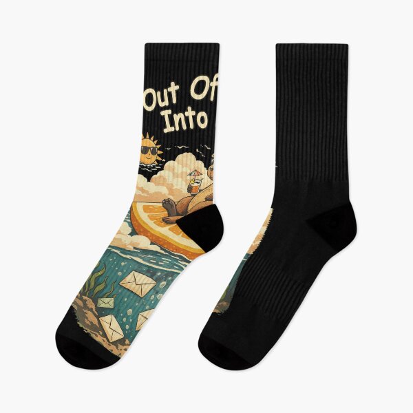 Item preview, Out Of Office Into Peace Vacation Art designed and sold by TAYLORBROWSD.