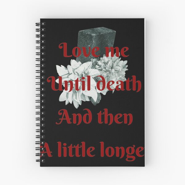 Item preview, Love Me Until Death Until Longer  designed and sold by MCKENZIENAVR.