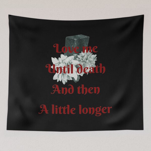 Item preview, Love Me Until Death Until Longer  designed and sold by MCKENZIENAVR.