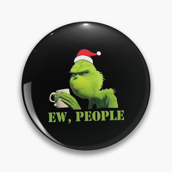 Item preview, Grumpy Green Character Santa Ew People Beverage designed and sold by TAYLORBROWSD.