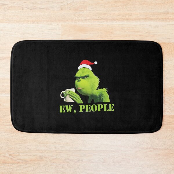Item preview, Grumpy Green Character Santa Ew People Beverage designed and sold by TAYLORBROWSD.
