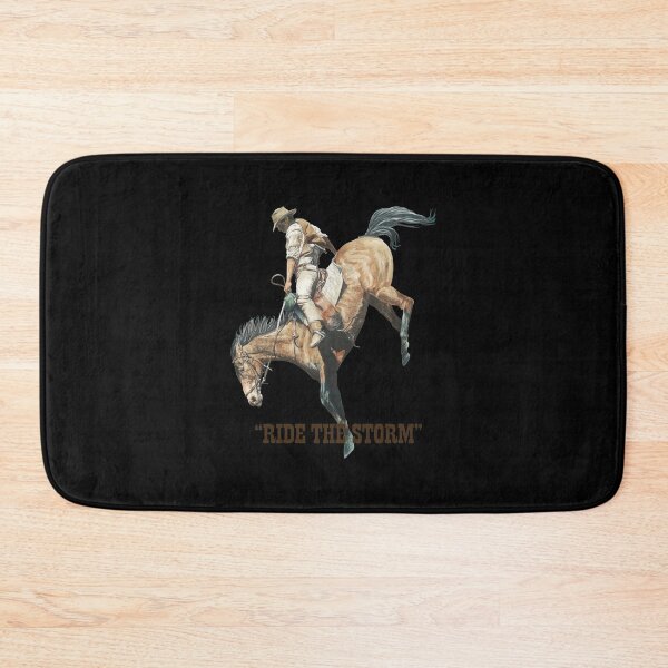 Item preview, Rider Versus Bronc Illustration Western Art designed and sold by TAYLORBROWSD.