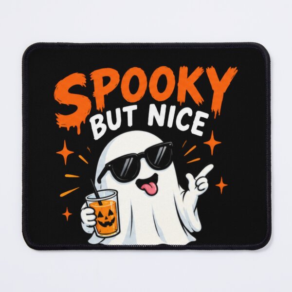 Item preview, Spooky But Nice | Funny Halloween Gifts Ghost designed and sold by BrokenLabel.