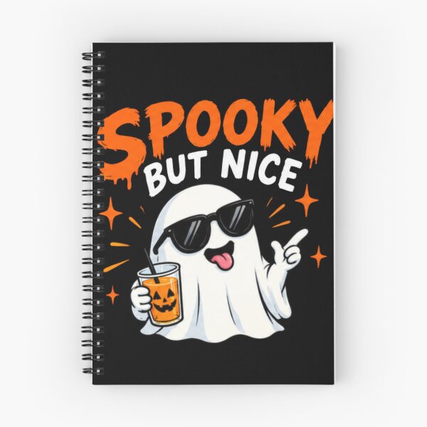 Item preview, Spooky But Nice | Funny Halloween Gifts Ghost designed and sold by BrokenLabel.