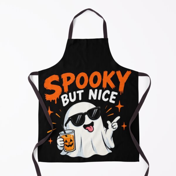 Item preview, Spooky But Nice | Funny Halloween Gifts Ghost designed and sold by BrokenLabel.