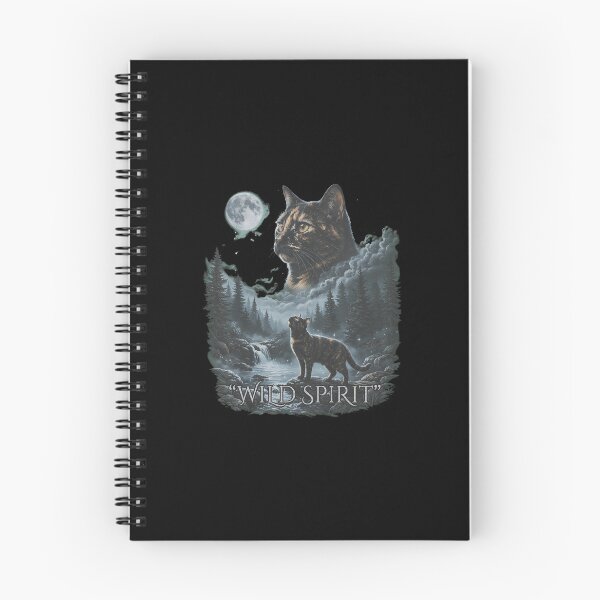 Item preview, Feline Night Spirit Moon Forest Landscape designed and sold by TAYLORBROWSD.