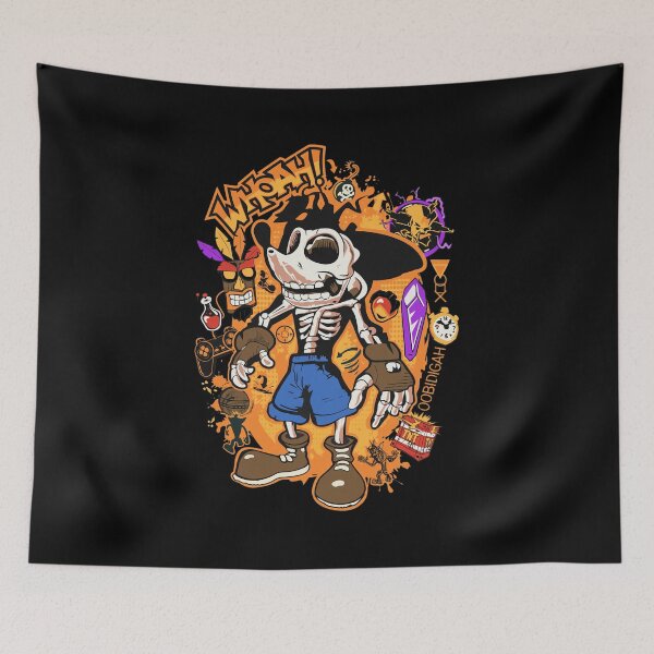 Item preview, Skeleton Wooah Platformer Mashup  designed and sold by MCKENZIENAVR.