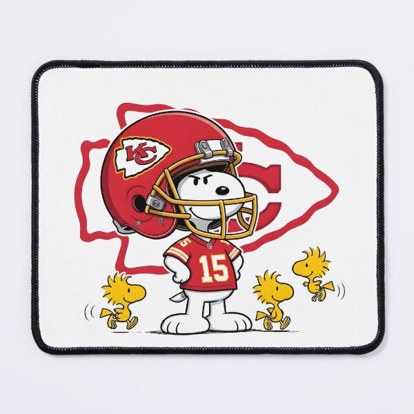 Item preview, Snoopy And Woodstock Kansas City Chiefs Football Fan Game Day designed and sold by DamianRoy88.