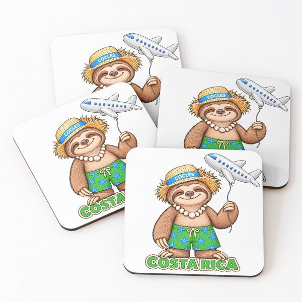 Item preview, Sloth Airplane Balloon Costa Rica  designed and sold by OuterFuselage.