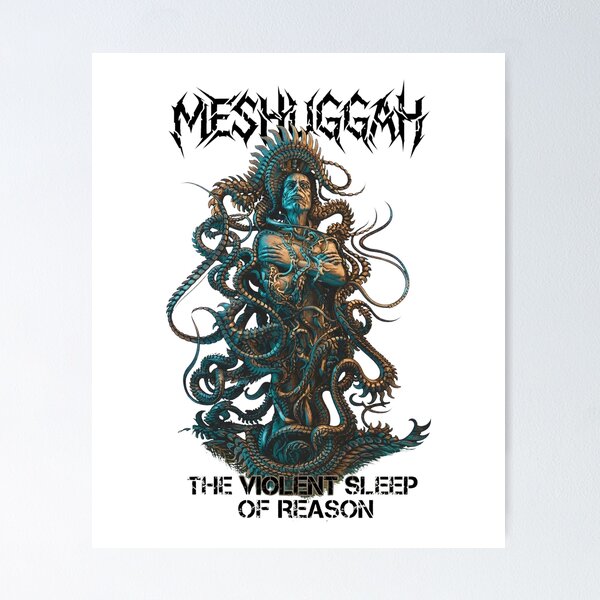 Item preview, Meshuggah The Violent Sleep Art Image designed and sold by MCKENZIENAVR.