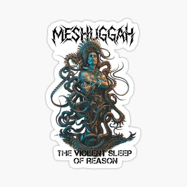Item preview, Meshuggah The Violent Sleep Art Image designed and sold by MCKENZIENAVR.