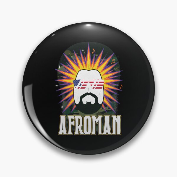 Item preview, Afroman american flag sunglasses designed and sold by Inzarportrait.