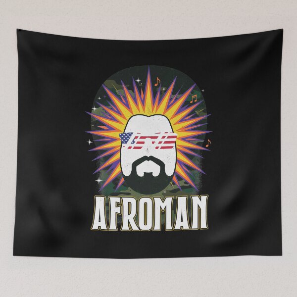 Item preview, Afroman american flag sunglasses designed and sold by Inzarportrait.