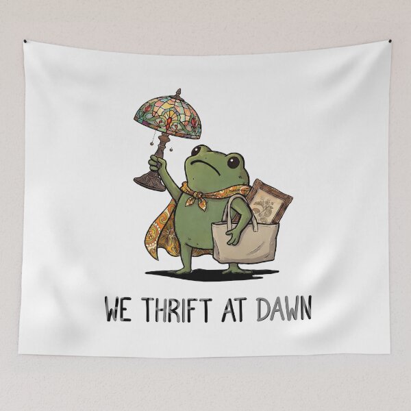 Item preview, We Thrift At Dawn designed and sold by Beanimilki.