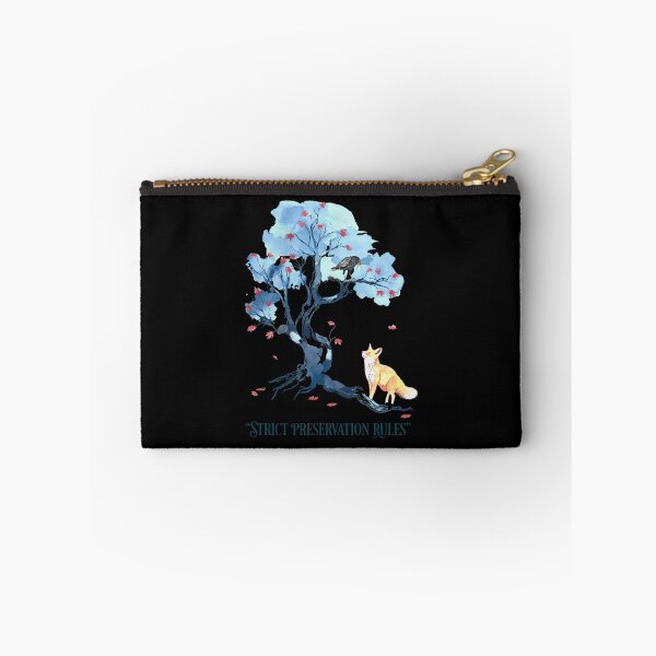 Item preview, Watercolor Fox, Bird, and Blue Tree Scene designed and sold by TAYLORBROWSD.