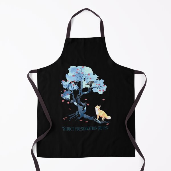 Item preview, Watercolor Fox, Bird, and Blue Tree Scene designed and sold by TAYLORBROWSD.