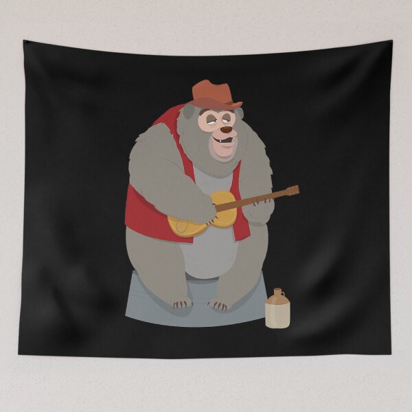 Item preview, Big Al The Country Bear designed and sold by evieguad.