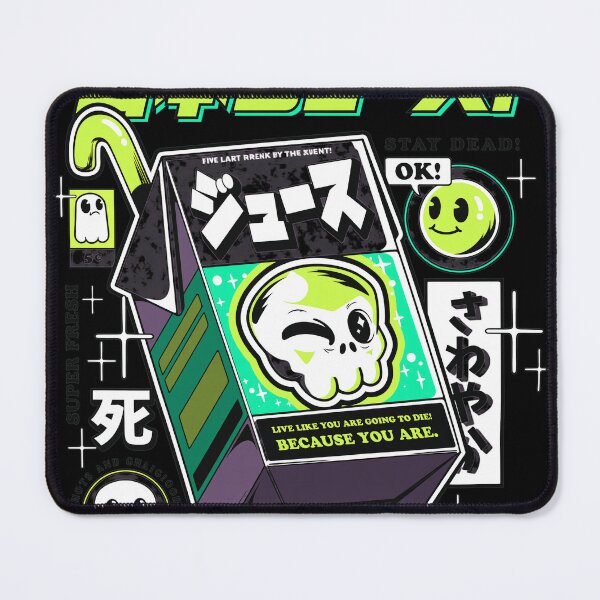 Item preview, Japanese Juice Box Skull  designed and sold by MCKENZIENAVR.