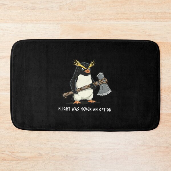 Item preview, Angry Penguin With Axe Flight Option No designed and sold by TAYLORBROWSD.