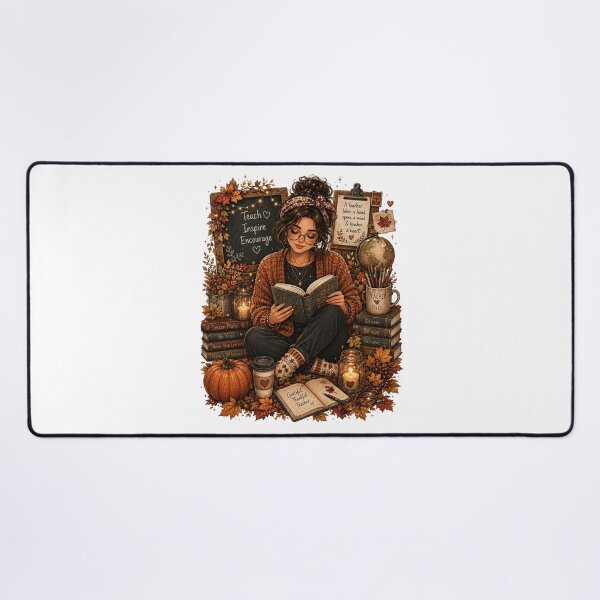 Item preview, Cozy Fall Teacher Spiral Notebook – Autumn Lesson Plans & Grateful Teacher Journal designed and sold by FestivityFinds.