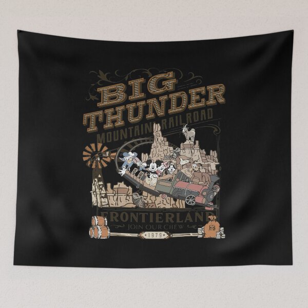 Item preview, Big Thunder Mountain Railroad Join Our Crew  Western  designed and sold by TAYLORBROWSD.