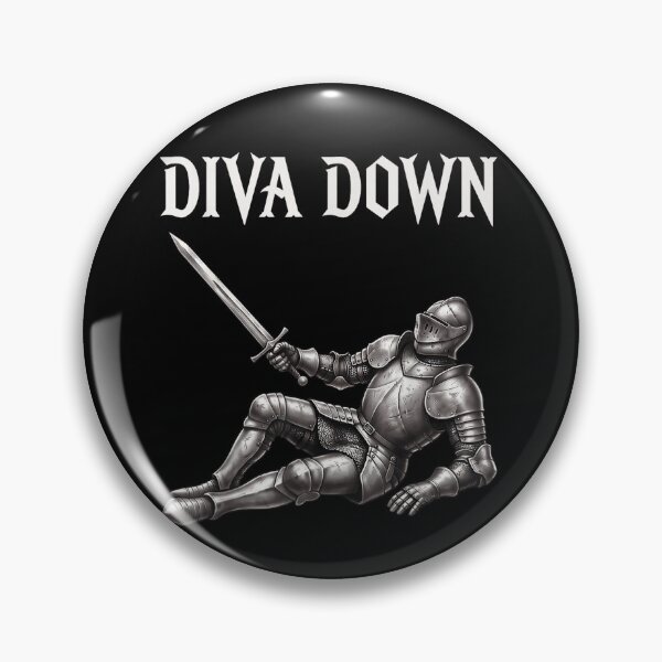 Item preview, Diva Down Knight Meme Funny Medieval Renaissance Armor Humor  designed and sold by OMITTEROMINOUS.