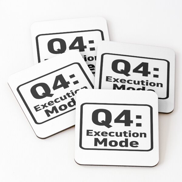 Item preview, Q4 Execution Mode Bold Badge designed and sold by Lespribos .