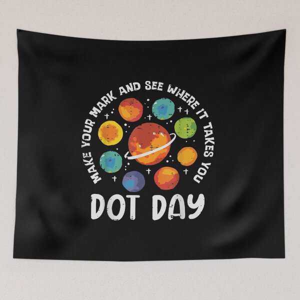 Item preview, Make Mark Planets International Dot Day Men Boys Kids designed and sold by ObukiLantara.