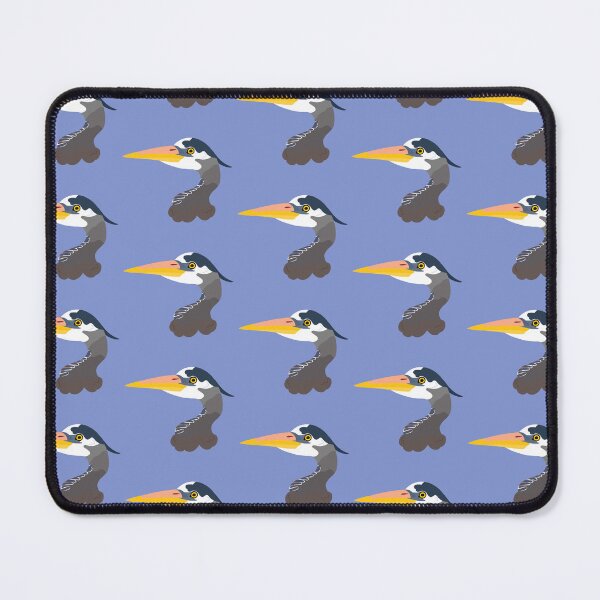 Item preview, CBS Sticker - REDO - Great Blue Heron designed and sold by ClumsyPillbug.