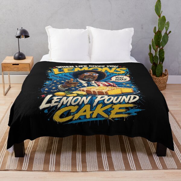 Item preview, WHEN LIFE GIVES YOU LEMONS YOU MAKE LEMON POUND CAKE designed and sold by Inzarportrait.
