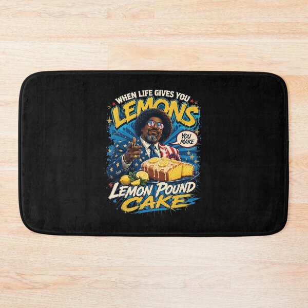 Item preview, WHEN LIFE GIVES YOU LEMONS YOU MAKE LEMON POUND CAKE designed and sold by Inzarportrait.