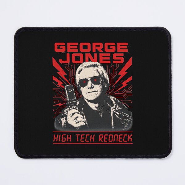Item preview, GEORGE JONES HIGH TECH REDNECK designed and sold by Inzarportrait.