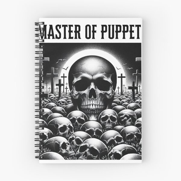 Item preview, Master Of Puppets Dark Skulls Graveyard Art designed and sold by MCKENZIENAVR.