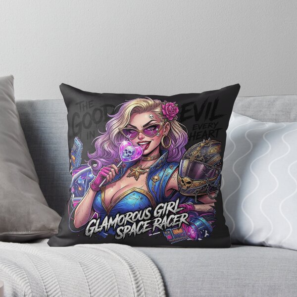 Item preview, Cyberpunk Glamorous Girl Space Racer designed and sold by Voodoo Store Paranormal Collections.