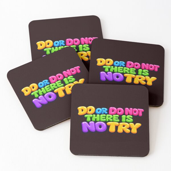 Item preview, Do or Do Not There Is No Try 3D designed and sold by MR4me.