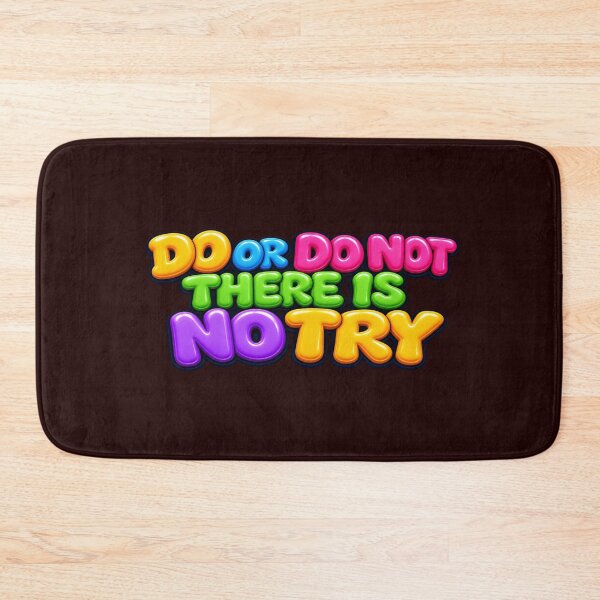 Item preview, Do or Do Not There Is No Try 3D designed and sold by MR4me.