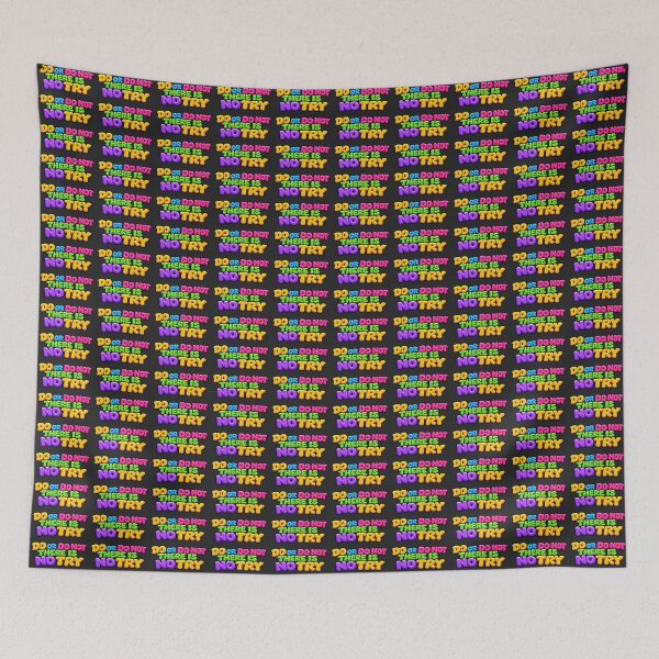 Item preview, Do or Do Not There Is No Try 3D designed and sold by MR4me.
