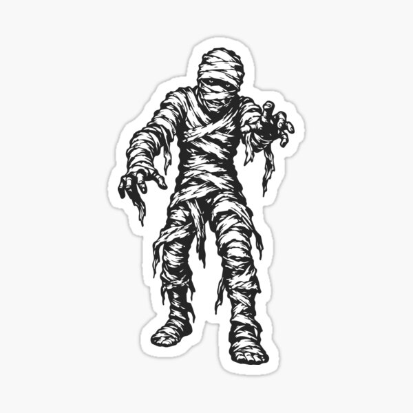 Item preview, Mummy designed and sold by FLATVAC STICKER.