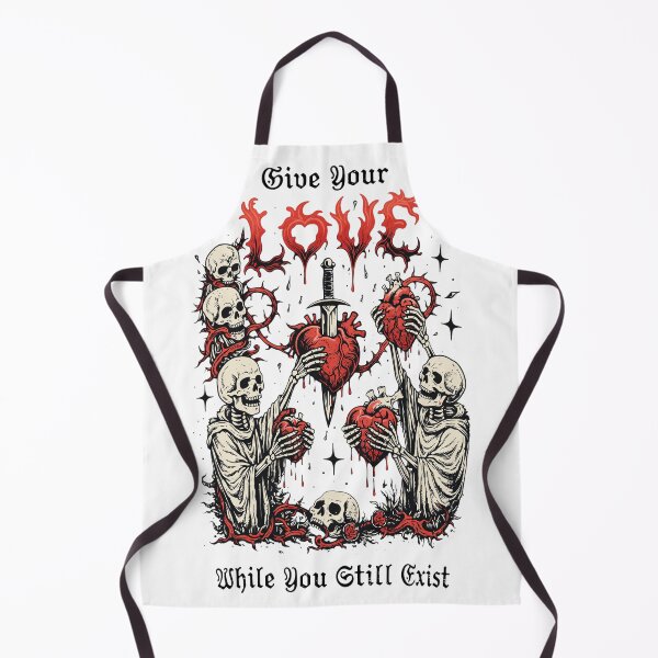 Item preview, Skeletons Hearts Dagger Gothic Illustration designed and sold by MCKENZIENAVR.