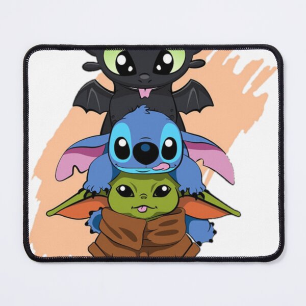 Item preview, Chibi Toothless Stitch And Cute Baby Ess designed and sold by Randlack6.