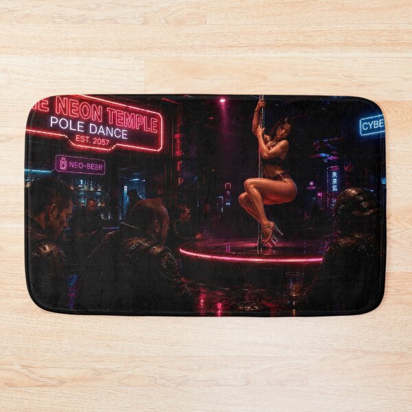 Item preview, Cyberpunk Pole Dance - Futuristic Neon Nightclub designed and sold by Kek-Ina.