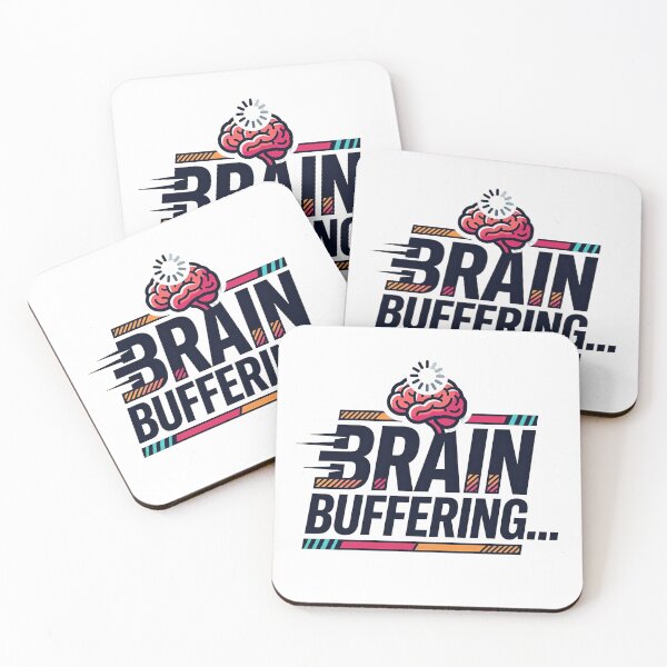 Item preview, Brain: Buffering... T-Shirt designed and sold by rkgrafix.