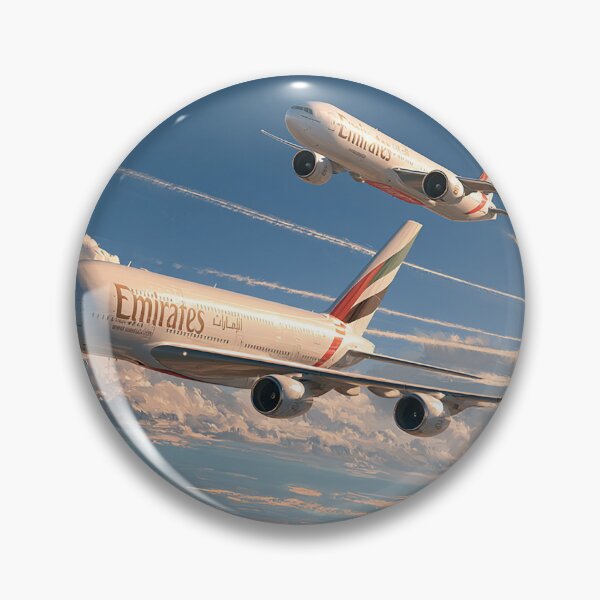 Item preview, Emirates Above The Arabian Gulf designed and sold by Skyframe Aviation.