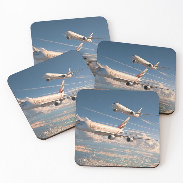 Item preview, Emirates Above The Arabian Gulf designed and sold by Skyframe Aviation.