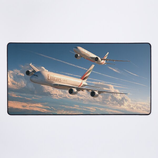 Item preview, Emirates Above The Arabian Gulf designed and sold by Skyframe Aviation.