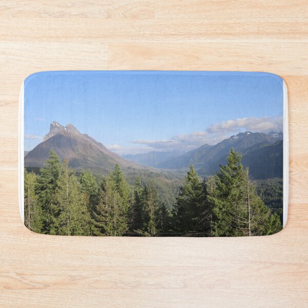 Item preview, mountains next to seattle with trees designed and sold by neta98.