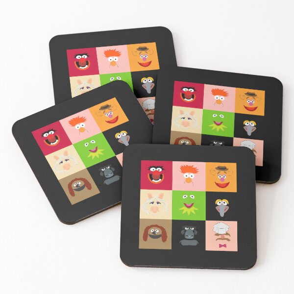 Item preview, Muppet Faces Grid Pop Art Illustration designed and sold by Christinenney.